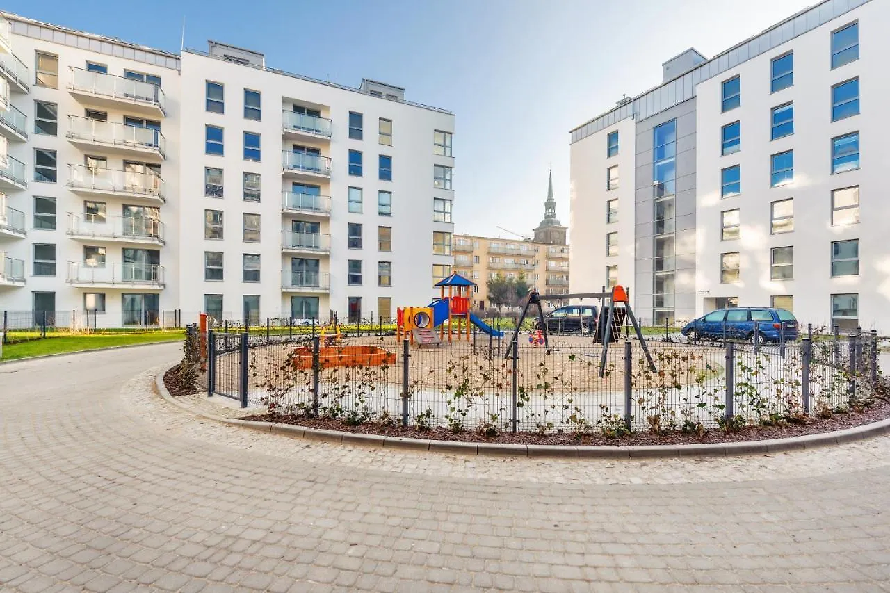 Lägenhet Apartamenty Sun&Snow Angielska Grobla Gdańsk